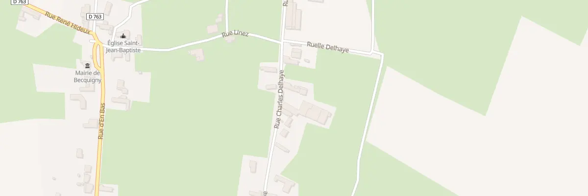 Plan du 241 Rue Charles Delhaye à Becquigny