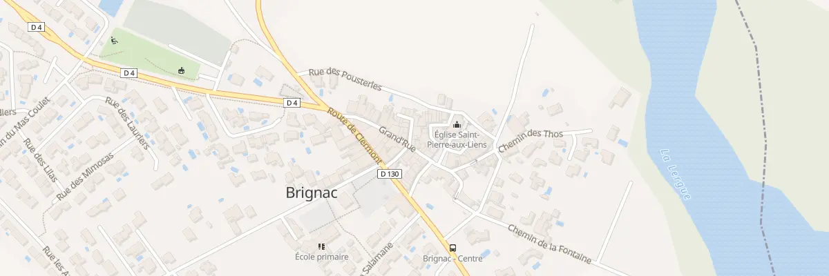 Plan du 2 Imp Bonnel à Brignac