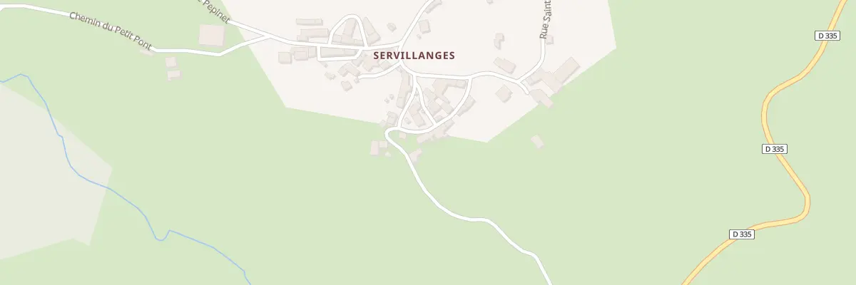 Plan du 45 Che de Crouzy à Venteuges