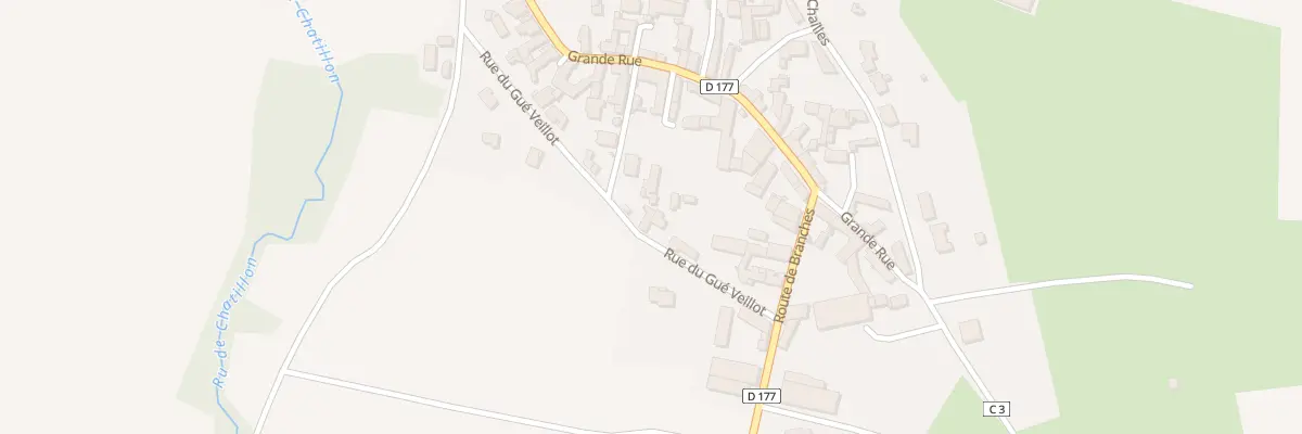Plan du 3 Rue du Gué Veillot à Valravillon
