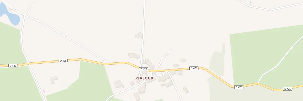 Plan du 5177 Pialoux à Sermentizon