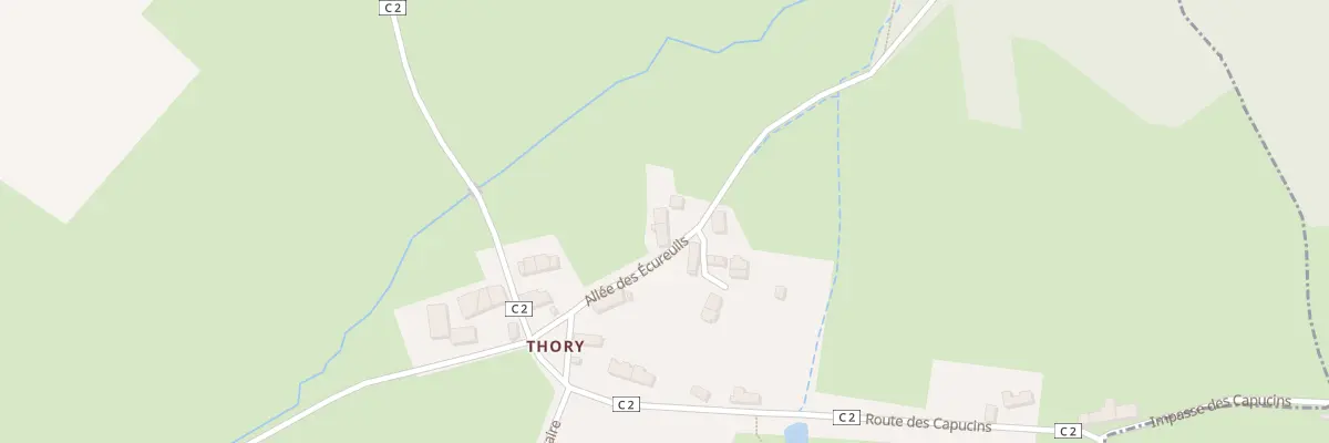 Plan du 35 Thory à Bussy-la-Pesle