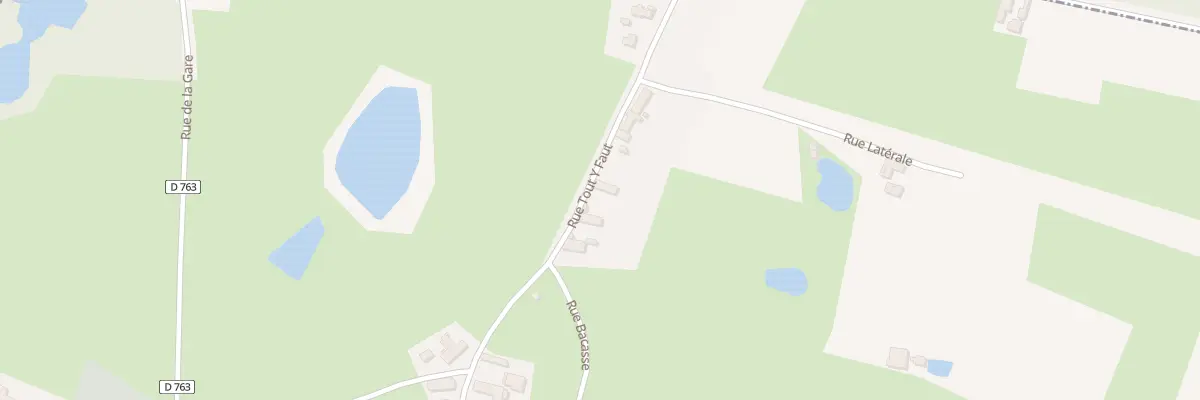 Plan du 172 Rue Tout Y Faut à Becquigny
