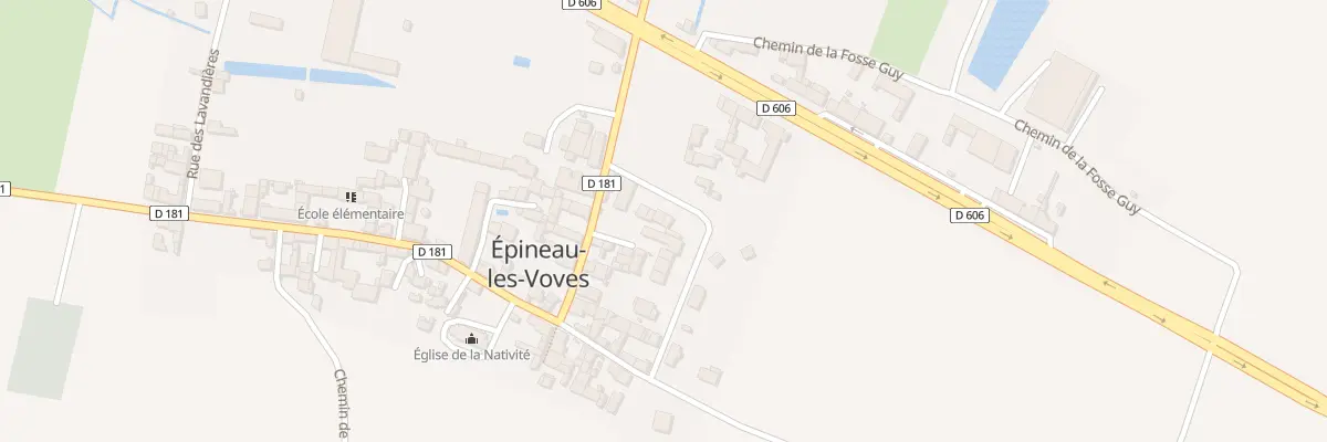 Plan du 7 Rue de la Liberté à Épineau-les-Voves