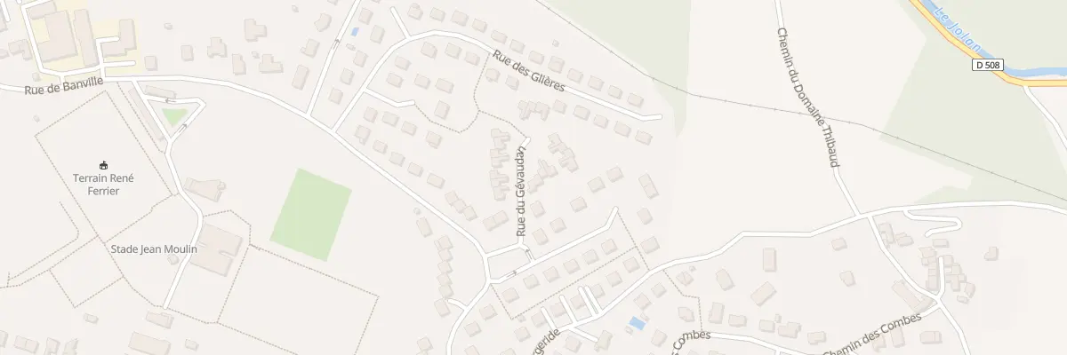 Plan du 4 Rue du Gevaudan à Cusset