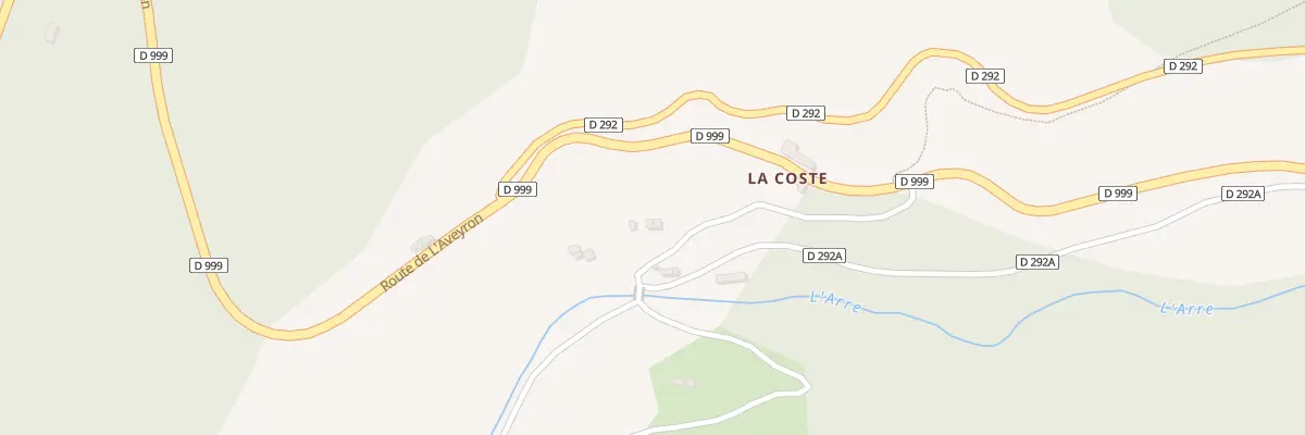Plan du 5085 La Coste à Arrigas