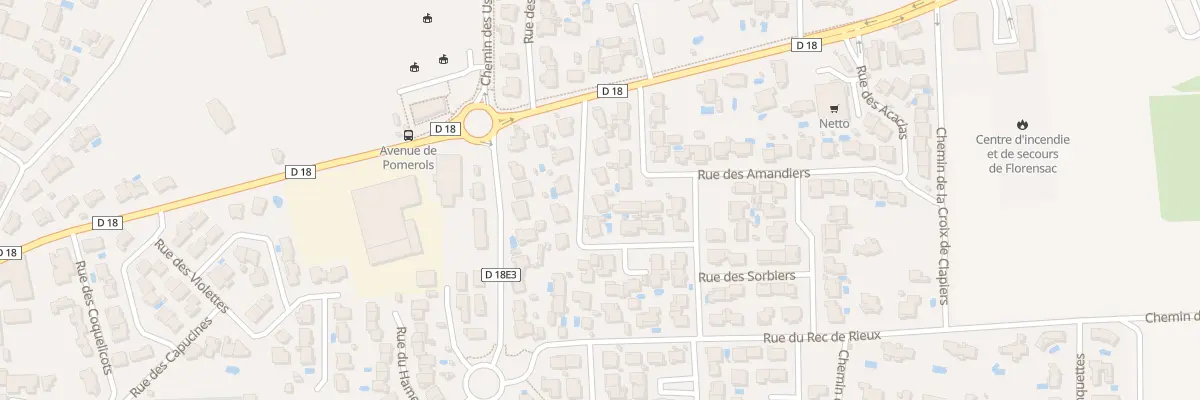 Plan du 7 Rue des Saules à Florensac