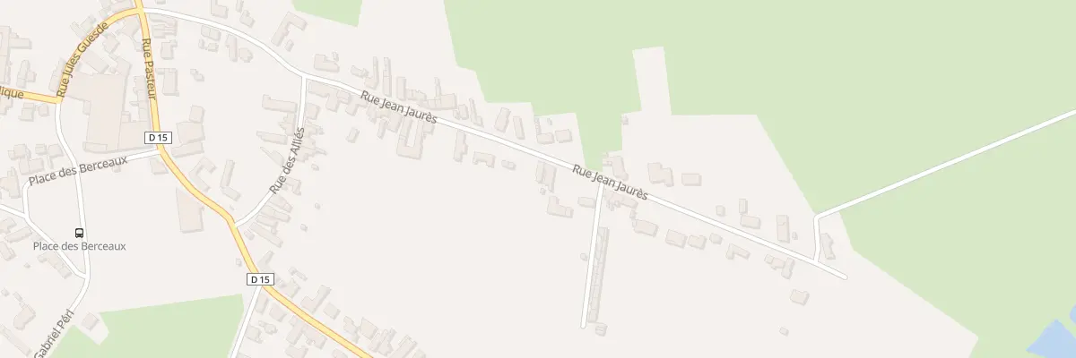 Plan du 40 Rue Jean Jaurès à Busigny