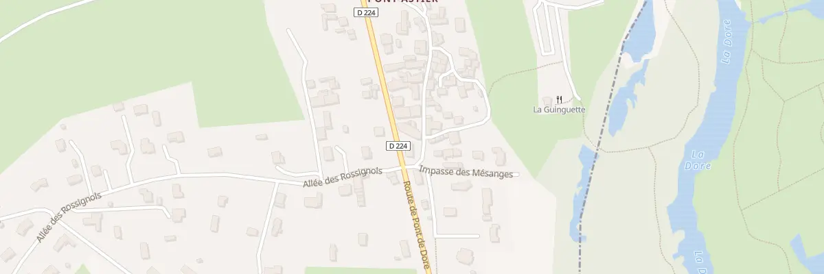 Plan du 16 Rue des Hirondelles à Orléat