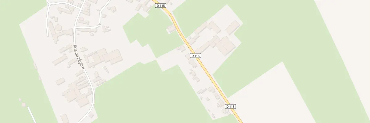 Plan du 24 Rue de la Gare à Honnechy