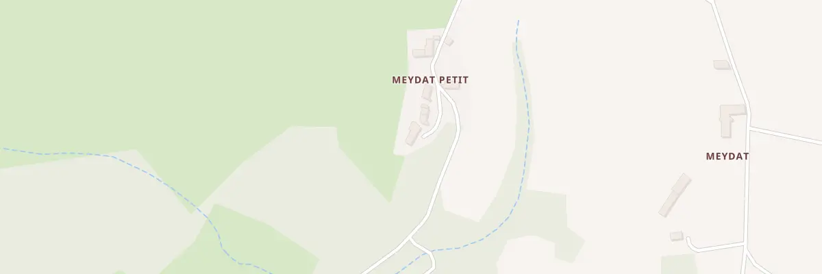 Plan du 16 Meydat Petit à Condat-lès-Montboissier