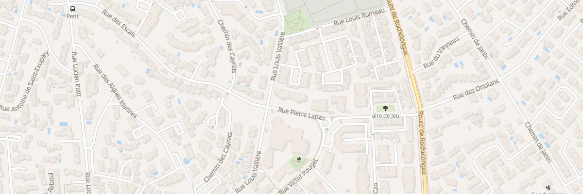 Plan du 11 Rue Louis Vallière à Agde