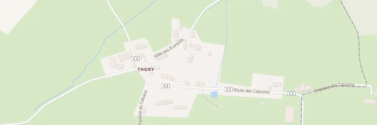 Plan du 2 Cr des Hirondelles à Bussy-la-Pesle