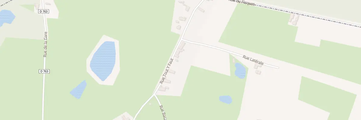 Plan du 217 Rue Tout Y Faut à Becquigny