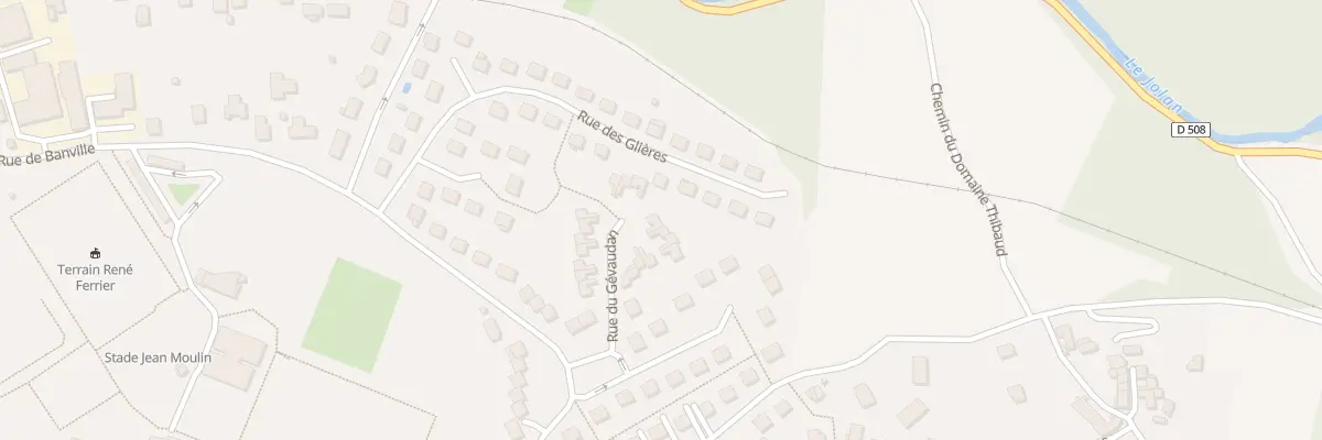 Plan du 16 Rue du Gevaudan à Cusset