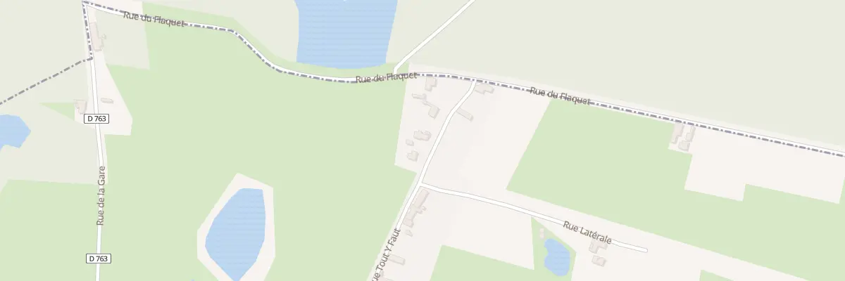 Plan du 311 Rue Tout Y Faut à Becquigny