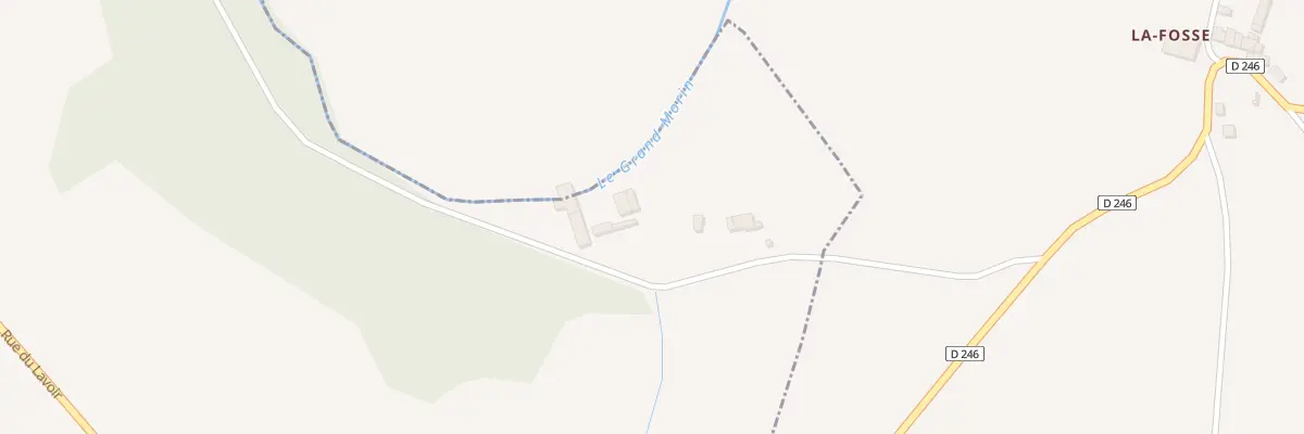 Plan du 2B Le Moulin des Hublets à Villeneuve-la-Lionne