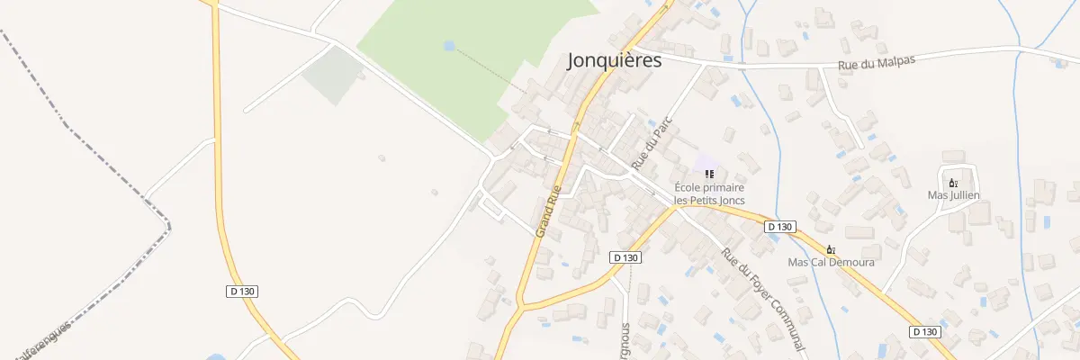 Plan du 30 Gr Grand Rue à Jonquières