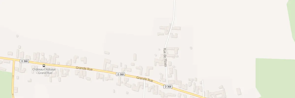 Plan du 15 Rue de Flines à Château-l’Abbaye