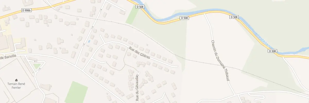 Plan du 31 Rue des Glières à Cusset