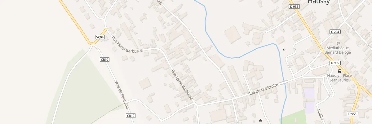 Plan du 20 Rue Henri Barbusse à Haussy