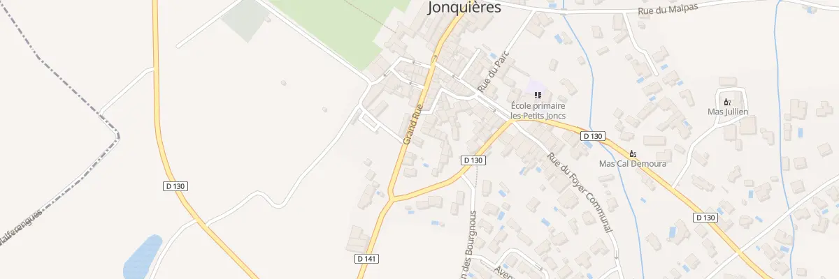 Plan du 2 Rue de la Forge à Jonquières