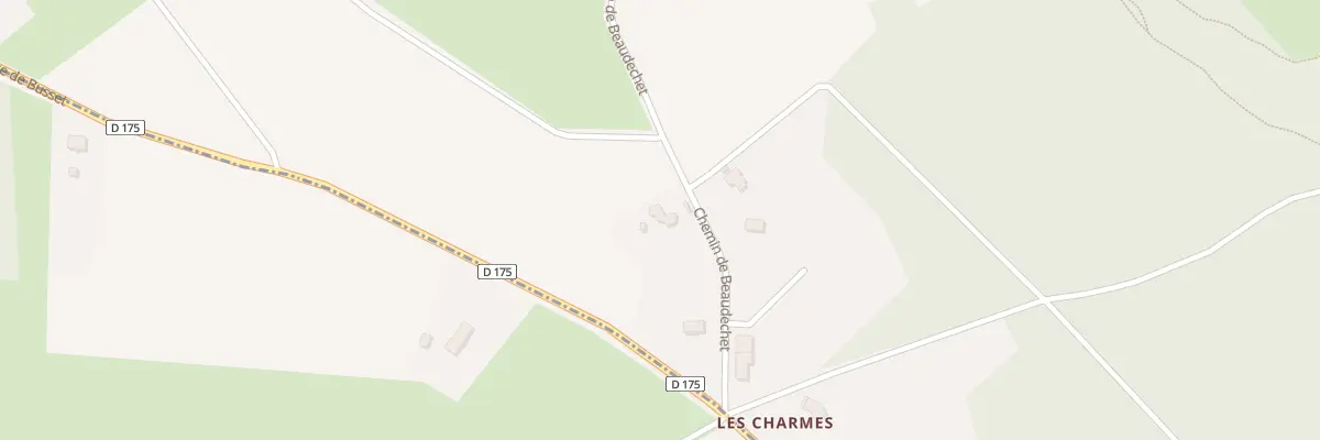 Plan du 5 Chem de Beaudechet au Vernet