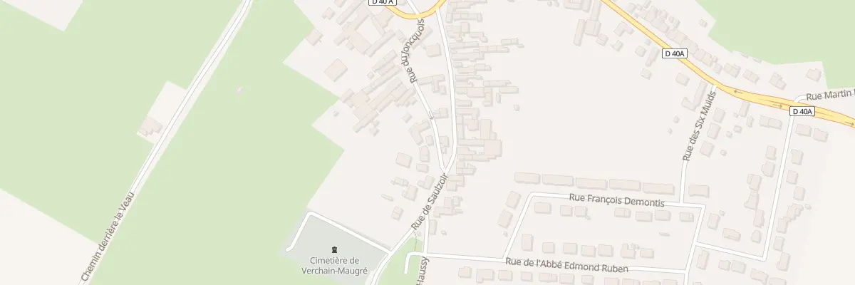 Plan du 34 Rue du Jonquois à Verchain-Maugré