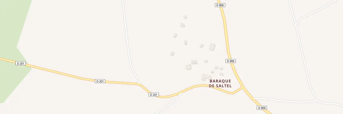 Plan du 5628 Baraque de Saltel à Monts-de-Randon