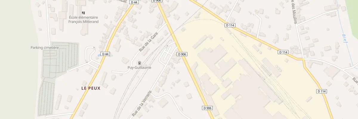 Plan du 34 Av Edouard Vaillant à Puy-Guillaume