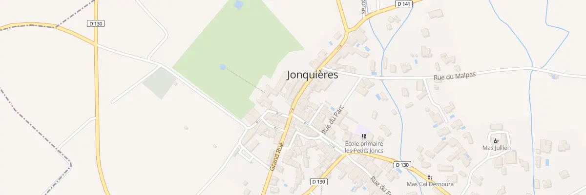 Plan du 22 Grand Rue à Jonquières