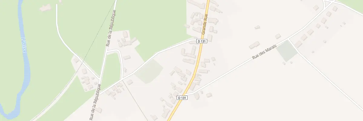 Plan du 24 Grande Rue à Ribemont