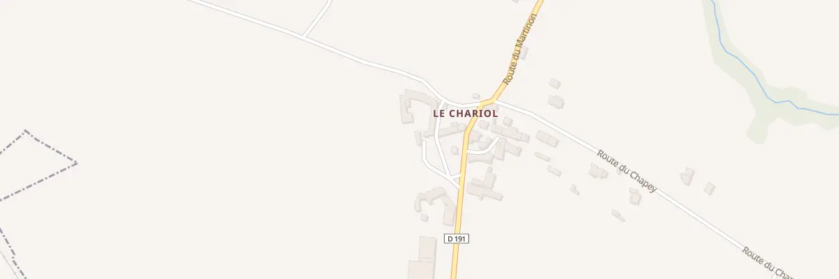 Plan du 5061 Le Chariol à Frugières-le-Pin