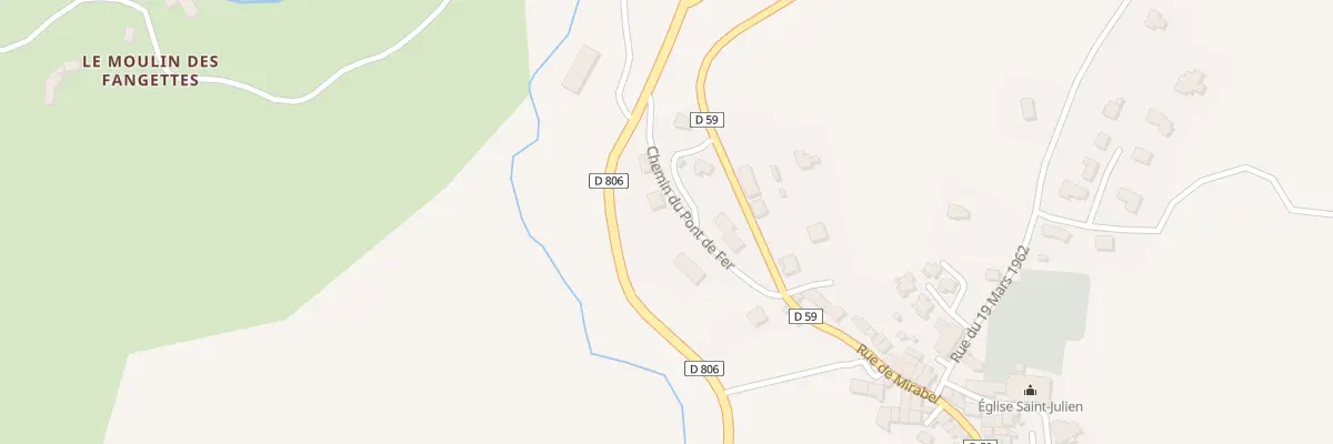 Plan du 5128 Che du Pont Fer à Monts-de-Randon