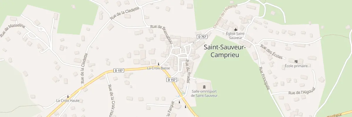 Plan du 5034 Camprieu à Saint-Sauveur-Camprieu
