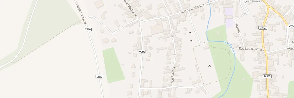 Plan du 5 Rue Lucien Bécar à Haussy