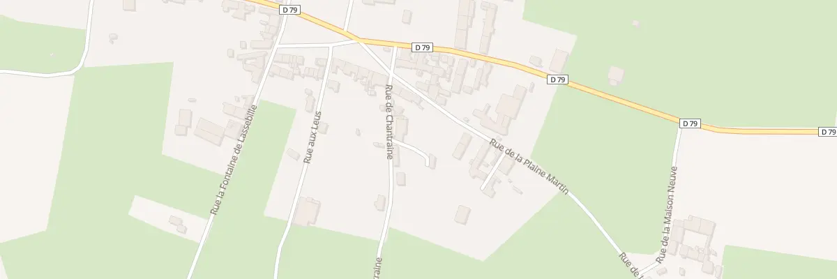 Plan du 3 Rue de Chantraine à Villeneuve-sur-Fère