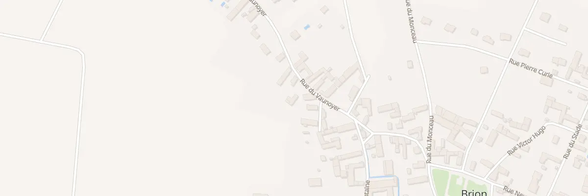 Plan du 9B Rue du Vaunoyer à Brion