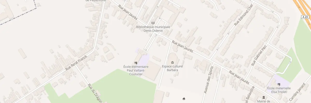 Plan du 26 Rue Jean Jaures à Petite-Forêt