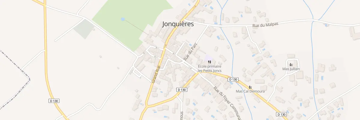 Plan du 13 Rue du Commerce à Jonquières