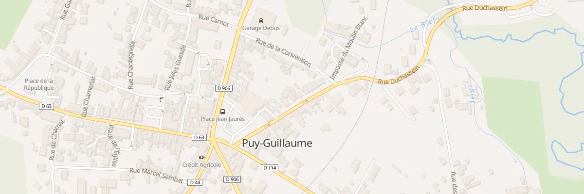 Plan du 11 Rue Duchassein à Puy-Guillaume
