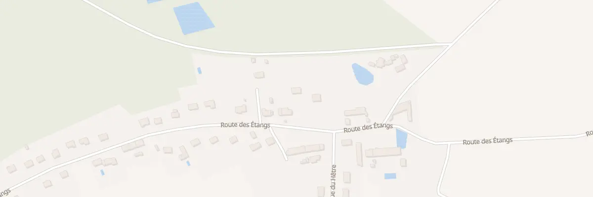 Plan du 45X Rte des Etangs à Charbuy