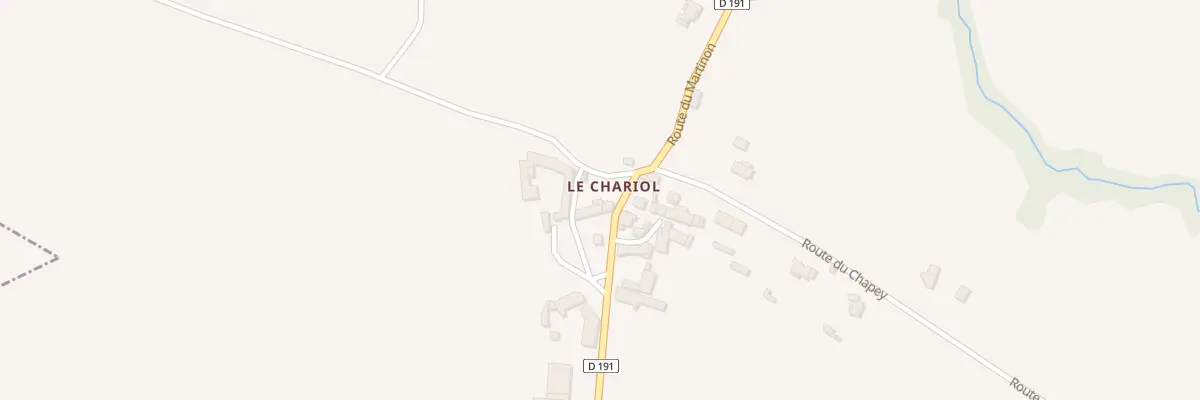 Plan du 5060 Le Chariol à Frugières-le-Pin