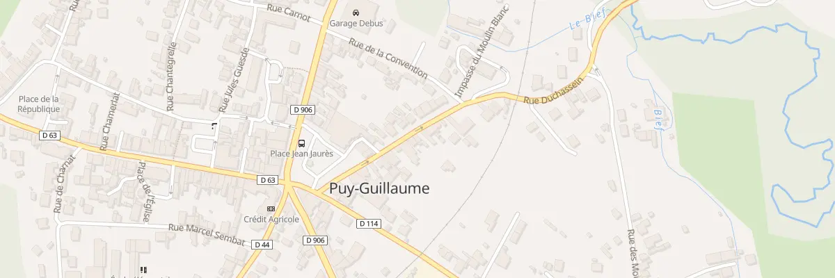 Plan du 22B Rue Duchassein à Puy-Guillaume