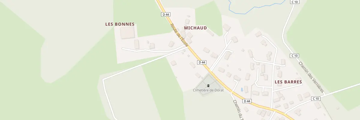 Plan du 5392 Michaud à Dorat