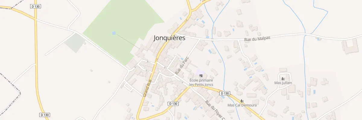 Plan du 3B Rue du Parc à Jonquières