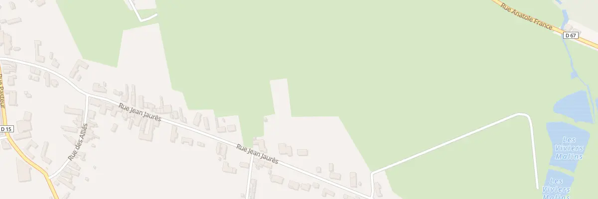 Plan du 43 Rue Jean Jaurès à Busigny