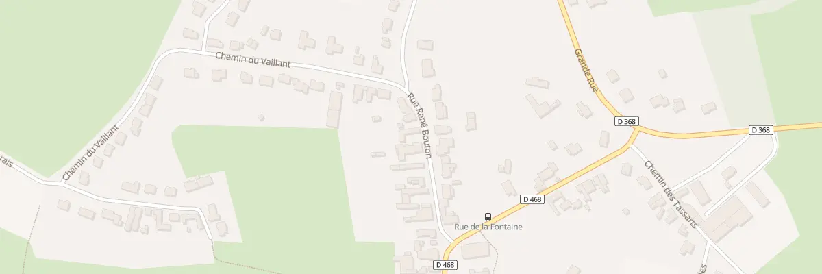 Plan du 13 Rue Rene Bouton à Château-l’Abbaye