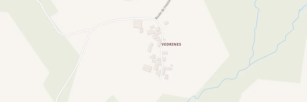 Plan du 5182 Vedrines à Chaniat