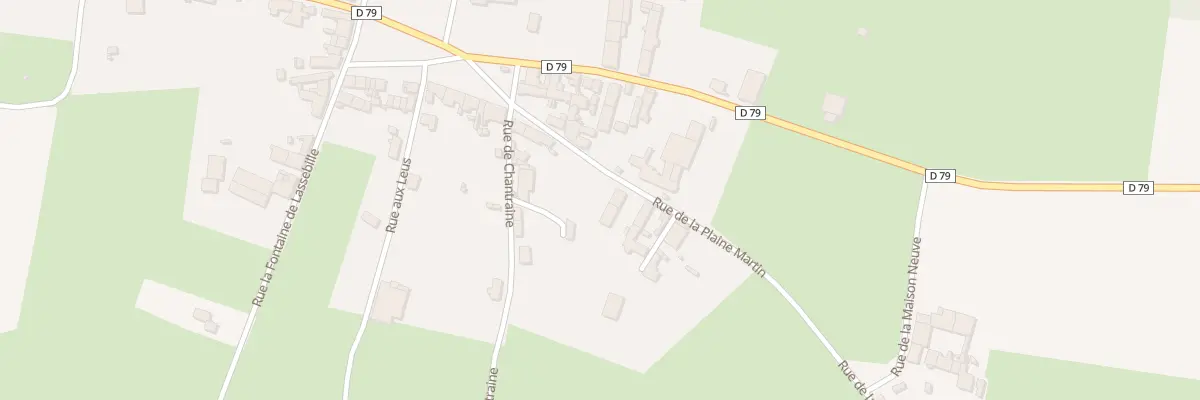 Plan du 8 Rue de la Plaine Martin à Villeneuve-sur-Fère